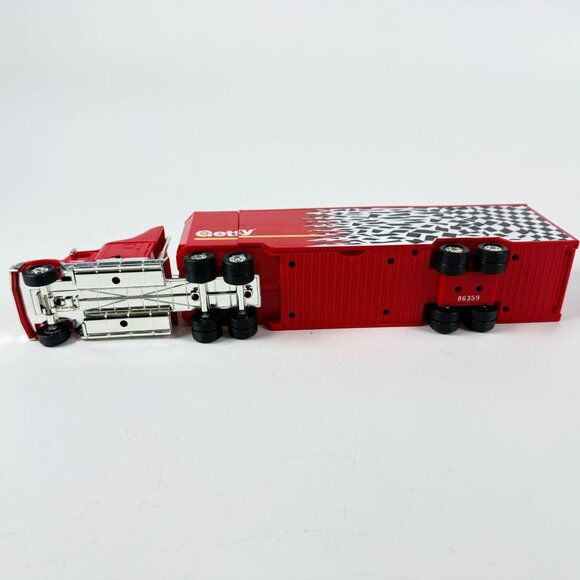 Getty 1998 Multi-Race Car Transporter Truck - 5th In Series Collection Holiday - Picture 10 of 11